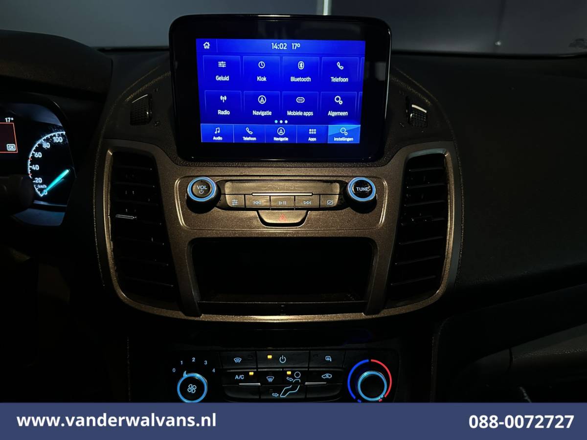 Ford Transit Connect Ford Transit Connect 1.5 EcoBlue L1H1 Euro6 Airco | Navigatie | Camera | Apple Carplay | Android Auto Parkeersensoren, Verwarmde voorruit