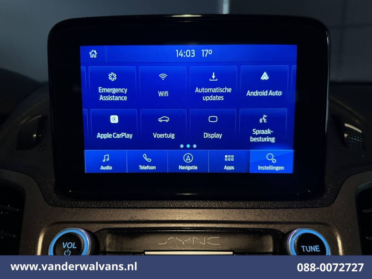 Ford Transit Connect Ford Transit Connect 1.5 EcoBlue L1H1 Euro6 Airco | Navigatie | Camera | Apple Carplay | Android Auto Parkeersensoren, Verwarmde voorruit