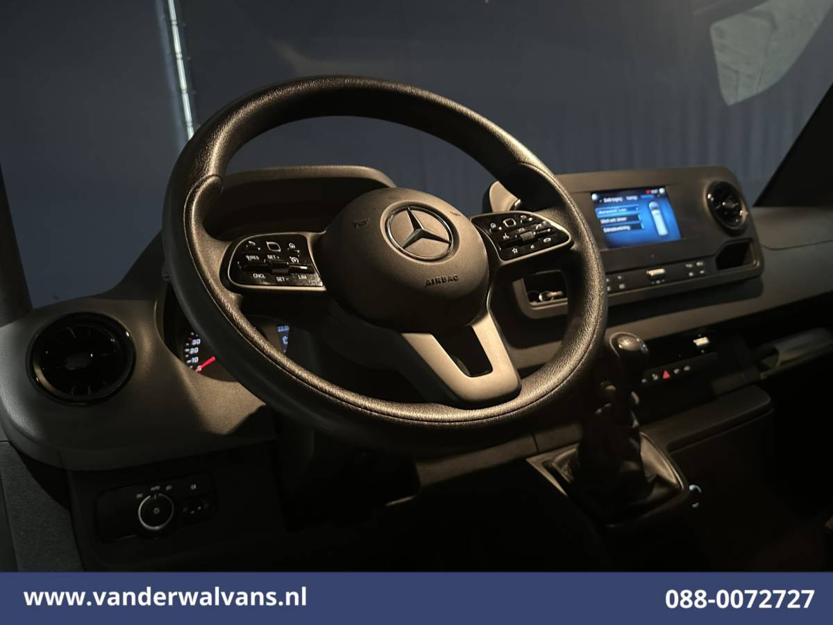Mercedes-Benz Sprinter Mercedes-Benz Sprinter 314 CDI 143pk L2H1 Euro6 Airco | Camera | Navigatie | Apple Carplay | Cruisecontrol Android Auto, Chauffeursstoel, Bijrijdersbank