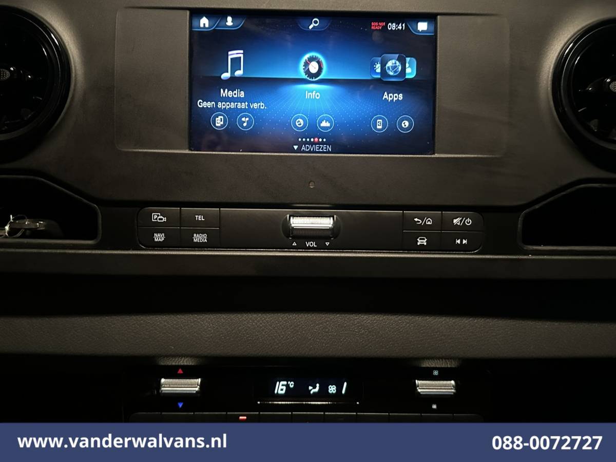 Mercedes-Benz Sprinter Mercedes-Benz Sprinter 314 CDI 143pk L2H1 Euro6 Airco | Camera | Navigatie | Apple Carplay | Cruisecontrol Android Auto, Chauffeursstoel, Bijrijdersbank