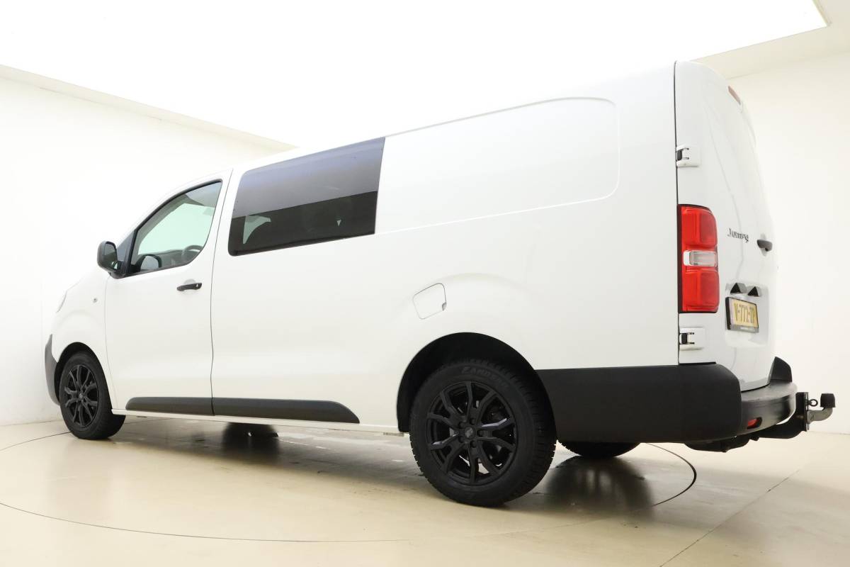 Citroën Jumpy Citroen Jumpy 2.0 BlueHDI 120pk HDI Dubbel Cabine | 6-Zits | Airco | Trekhaak | Lichtmetalen velgen | Cruise control | Airco | Laadruimte betimmerd | Parkeersensoren