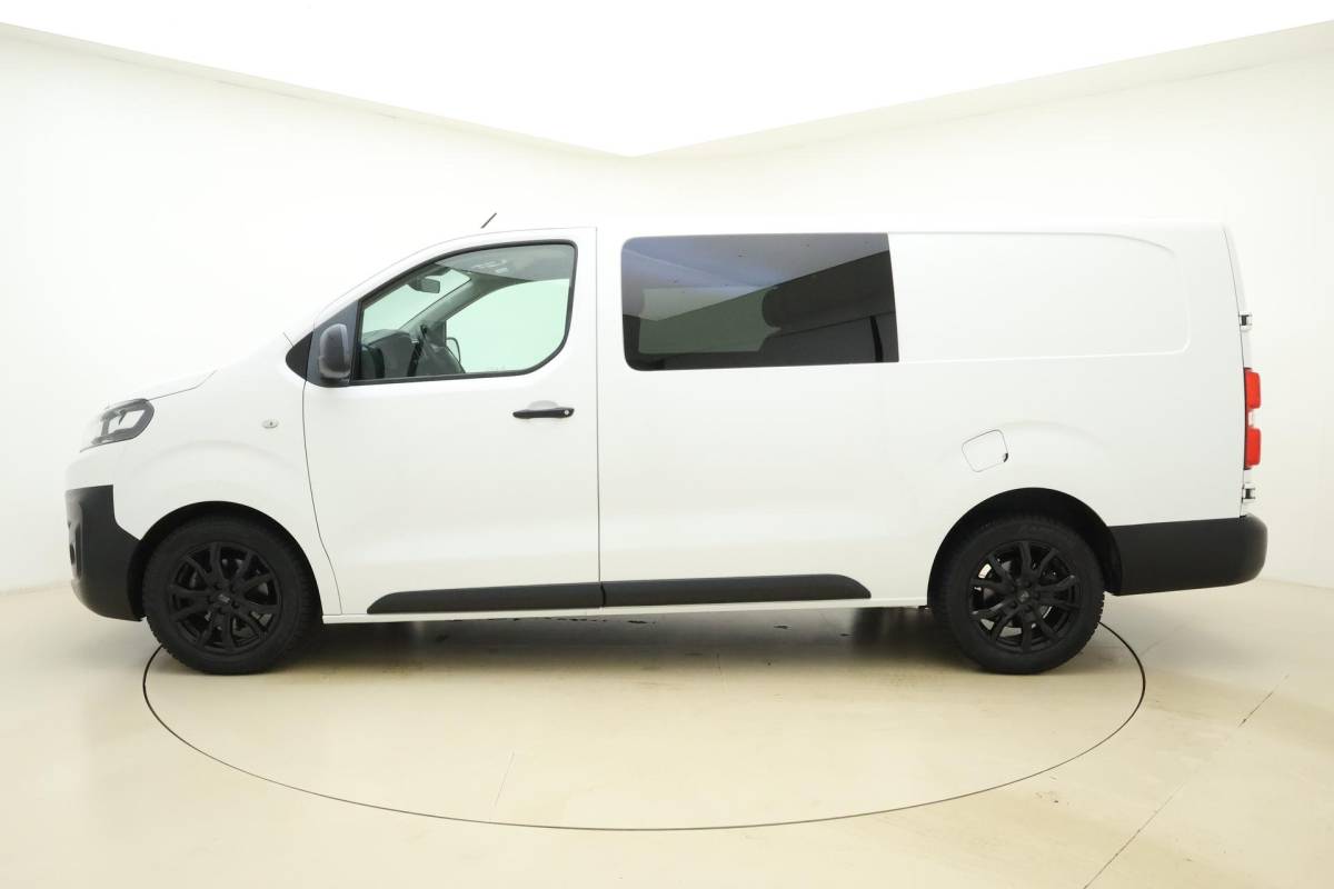 Citroën Jumpy Citroen Jumpy 2.0 BlueHDI 120pk HDI Dubbel Cabine | 6-Zits | Airco | Trekhaak | Lichtmetalen velgen | Cruise control | Airco | Laadruimte betimmerd | Parkeersensoren