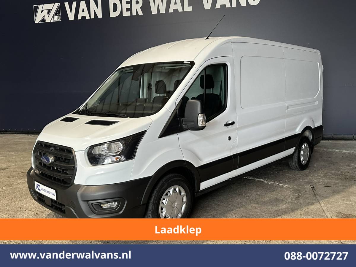 Ford Transit Ford Transit 2.0 TDCI 131pk L3H2 ** Laadklep ** Euro6 Airco | Camera | Navigatie | Apple Carplay | Adaptieve Cruisecontrol Android Auto, Parkeersensoren, Verwarmde voorruit, Stoelverwarming, Bijrijdersbank