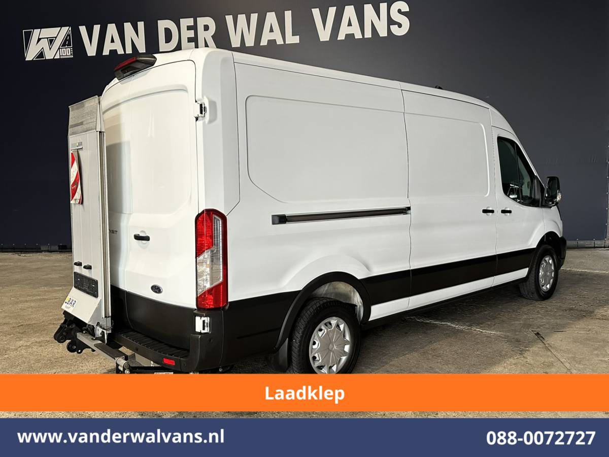 Ford Transit Ford Transit 2.0 TDCI 131pk L3H2 ** Laadklep ** Euro6 Airco | Camera | Navigatie | Apple Carplay | Adaptieve Cruisecontrol Android Auto, Parkeersensoren, Verwarmde voorruit, Stoelverwarming, Bijrijdersbank