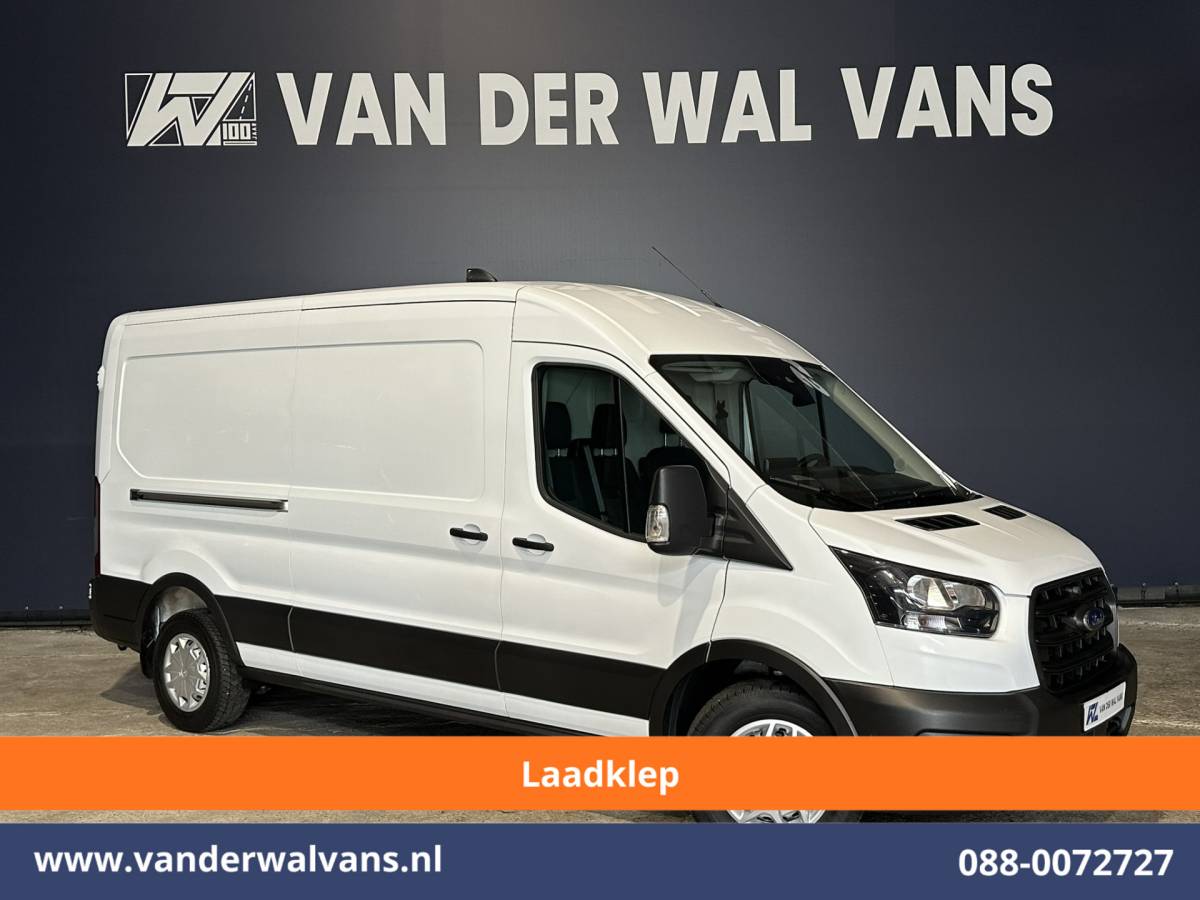 Ford Transit Ford Transit 2.0 TDCI 131pk L3H2 ** Laadklep ** Euro6 Airco | Camera | Navigatie | Apple Carplay | Adaptieve Cruisecontrol Android Auto, Parkeersensoren, Verwarmde voorruit, Stoelverwarming, Bijrijdersbank