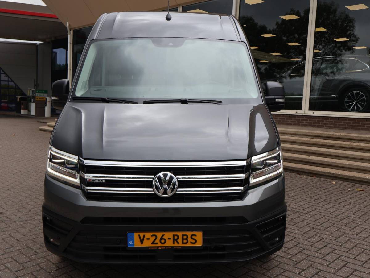 Volkswagen Crafter Volkswagen Crafter 35 2.0 TDI 177 PK 4MOTION 4X4 DSG L3H3 + 3000 KG TH | LED | MASSAGE | STANDKACHEL