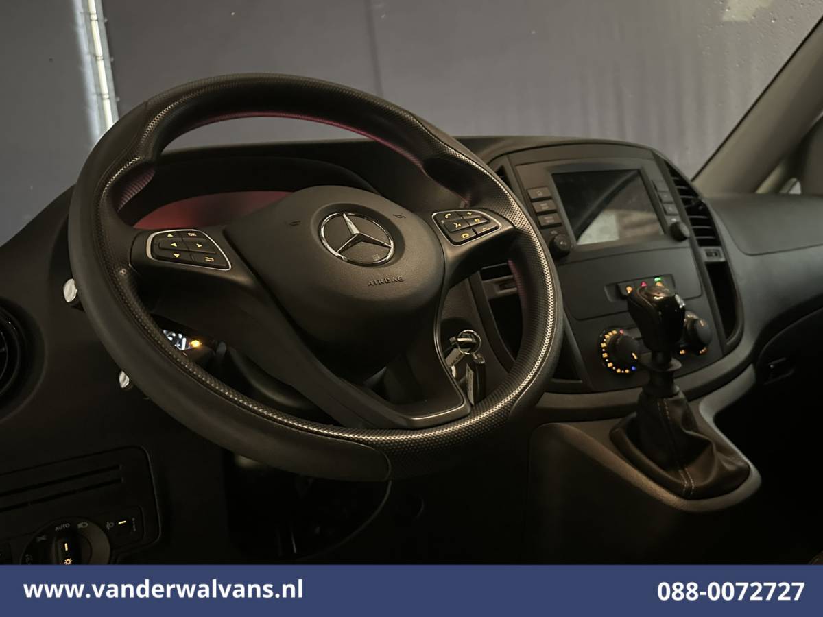Mercedes-Benz Vito Mercedes-Benz Vito 116 CDI 164pk L2H1 Euro6 Airco | Camera | Apple Carplay | Cruisecontrol Android Auto, Bijrijdersbank