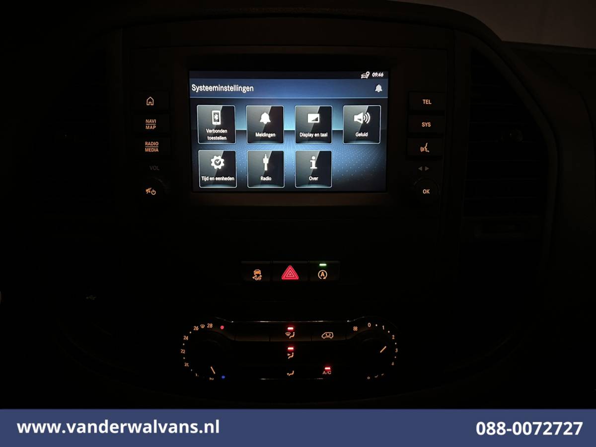 Mercedes-Benz Vito Mercedes-Benz Vito 116 CDI 164pk L2H1 Euro6 Airco | Camera | Apple Carplay | Cruisecontrol Android Auto, Bijrijdersbank