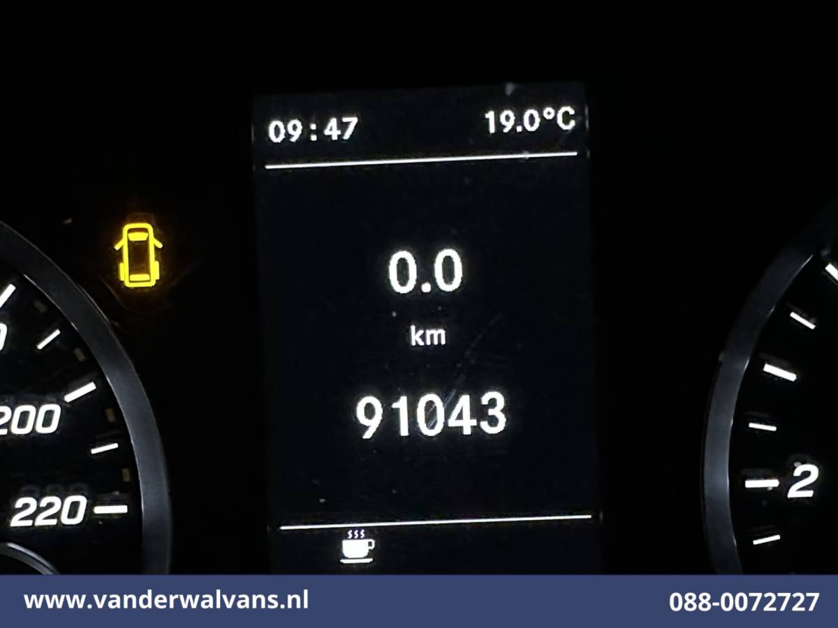 Mercedes-Benz Vito Mercedes-Benz Vito 116 CDI 164pk L2H1 Euro6 Airco | Camera | Apple Carplay | Cruisecontrol Android Auto, Bijrijdersbank