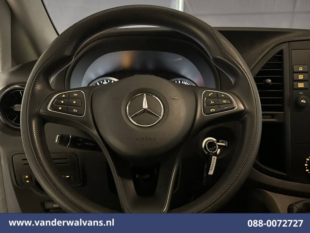 Mercedes-Benz Vito Mercedes-Benz Vito 116 CDI 164pk L2H1 Euro6 Airco | Camera | Apple Carplay | Cruisecontrol Android Auto, Bijrijdersbank