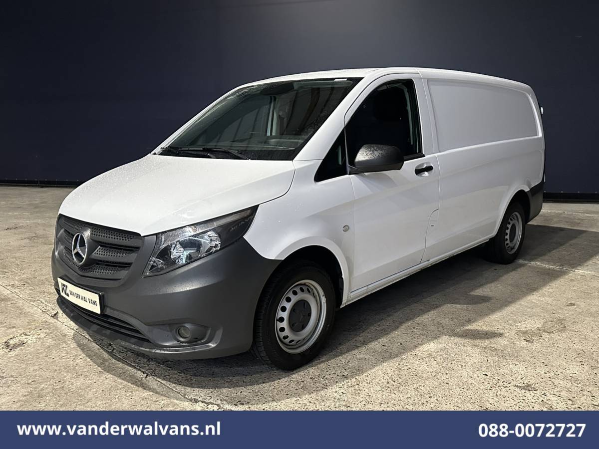 Mercedes-Benz Vito Mercedes-Benz Vito 116 CDI 164pk L2H1 Euro6 Airco | Camera | Apple Carplay | Cruisecontrol Android Auto, Bijrijdersbank
