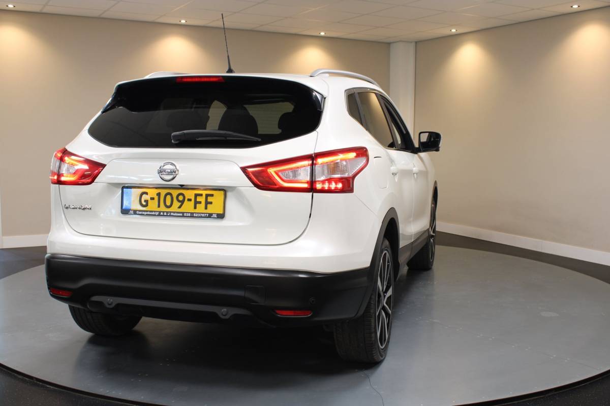 Nissan QASHQAI Nissan Qashqai 1.2 Tekna + *Pano* Stoelverw.|360’Camera|Navi|Cruise|DAB|19”|BT|Lane-Assist|Blind-spot