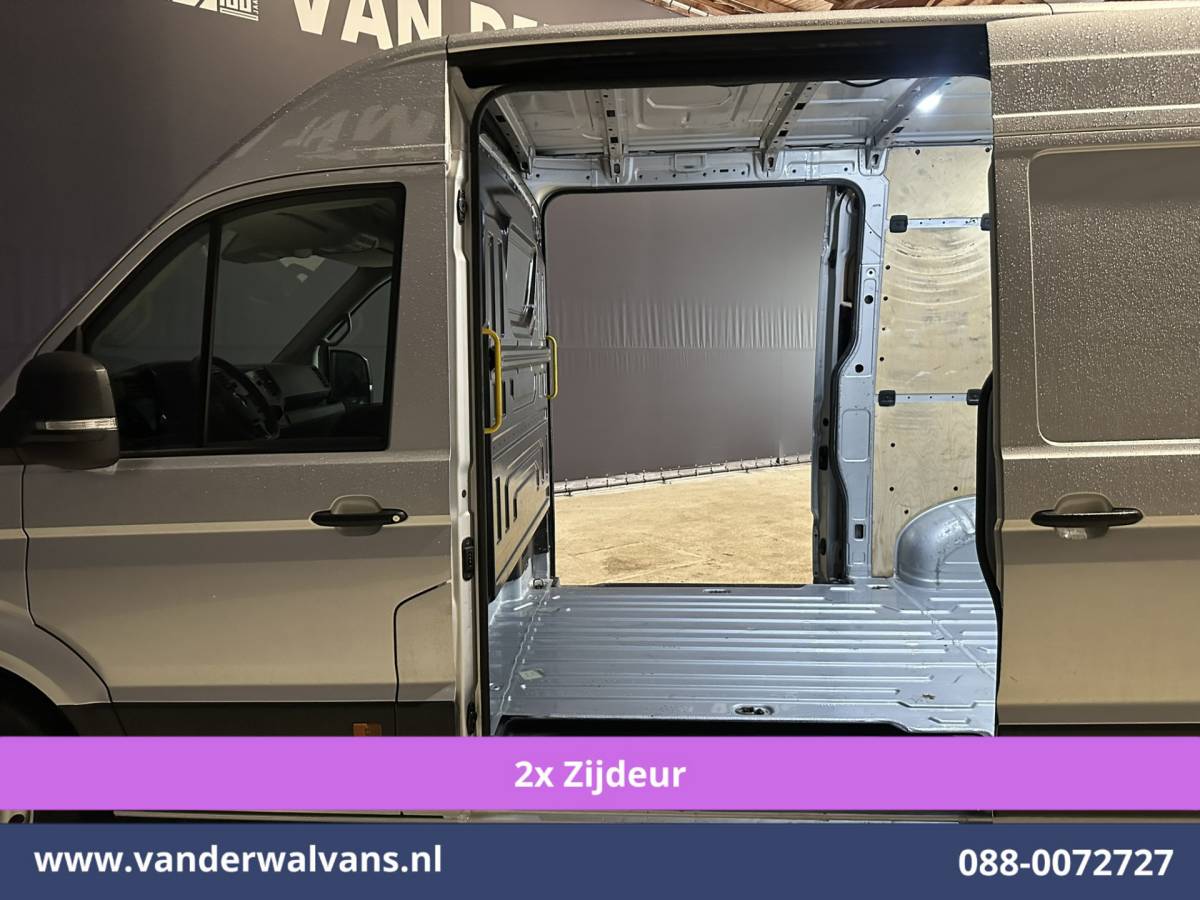 Volkswagen Crafter Volkswagen Crafter 2.0 TDI 177pk L3H3 L2H2 Euro6 Airco | 2x Zijdeur | Camera | Navigatie | Apple Carplay Android Auto, Bijrijdersbank