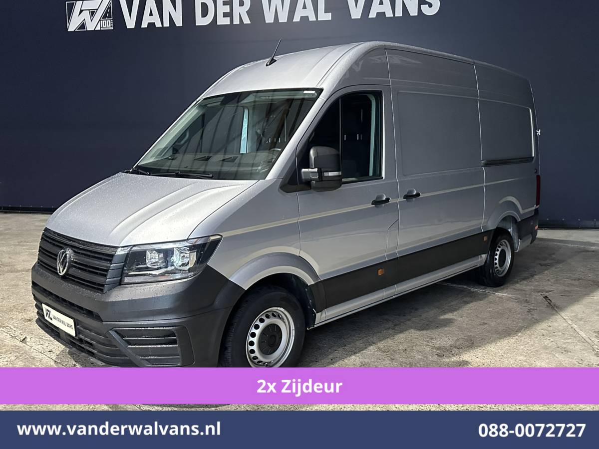 Volkswagen Crafter Volkswagen Crafter 2.0 TDI 177pk L3H3 L2H2 Euro6 Airco | 2x Zijdeur | Camera | Navigatie | Apple Carplay Android Auto, Bijrijdersbank