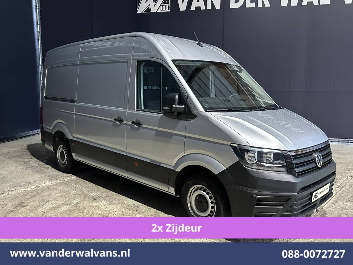Volkswagen Crafter Volkswagen Crafter 2.0 TDI 177pk L3H3 L2H2 Euro6 Airco | 2x Zijdeur | Camera | Navigatie | Apple Carplay Android Auto, Bijrijdersbank