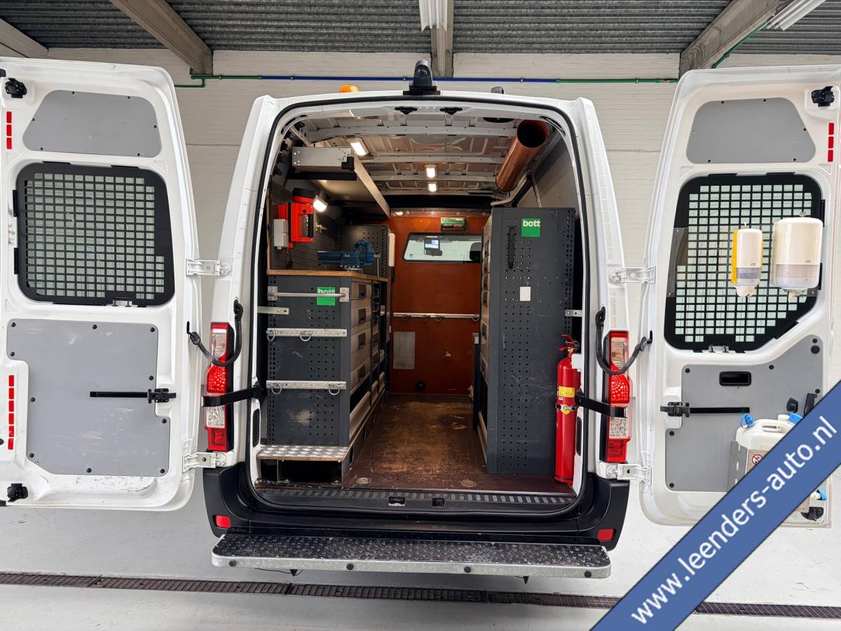 Opel Movano Opel Movano Servicewagen Automaat 2.3 CDTI BiTurbo 170pk L2H2, 230v Omvormer, BOTT kasten, Standkachel, RIJKLAARPRIJS