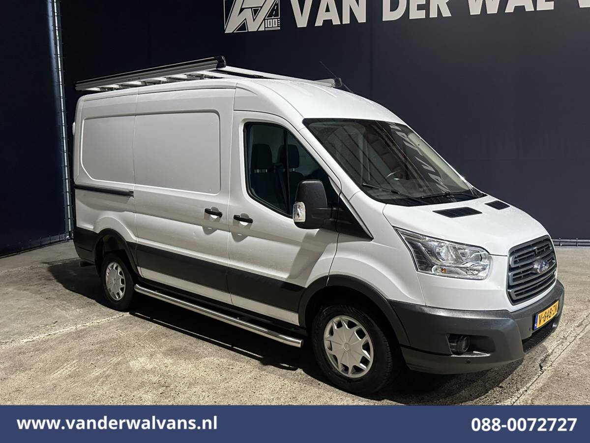 Ford Transit Ford Transit 2.0 TDCI L2H2 Euro6 Airco | Imperiaal | 2800kg Trekhaak | Cruisecontrol | Stoelverwarming Elektrisch verstelbare bestuurdersstoel, Sidebars, Parkeersensoren, Bijrijdersbank
