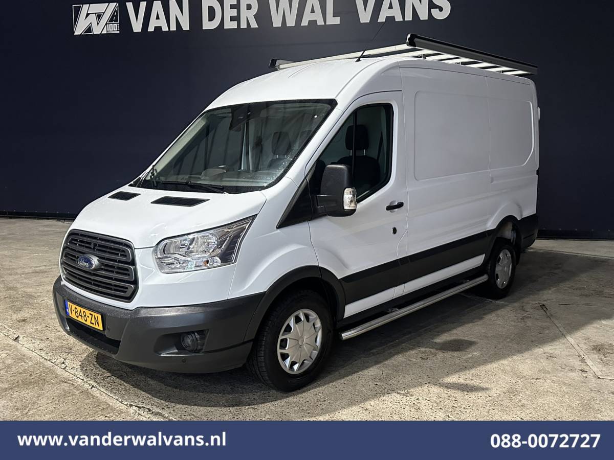 Ford Transit Ford Transit 2.0 TDCI L2H2 Euro6 Airco | Imperiaal | 2800kg Trekhaak | Cruisecontrol | Stoelverwarming Elektrisch verstelbare bestuurdersstoel, Sidebars, Parkeersensoren, Bijrijdersbank