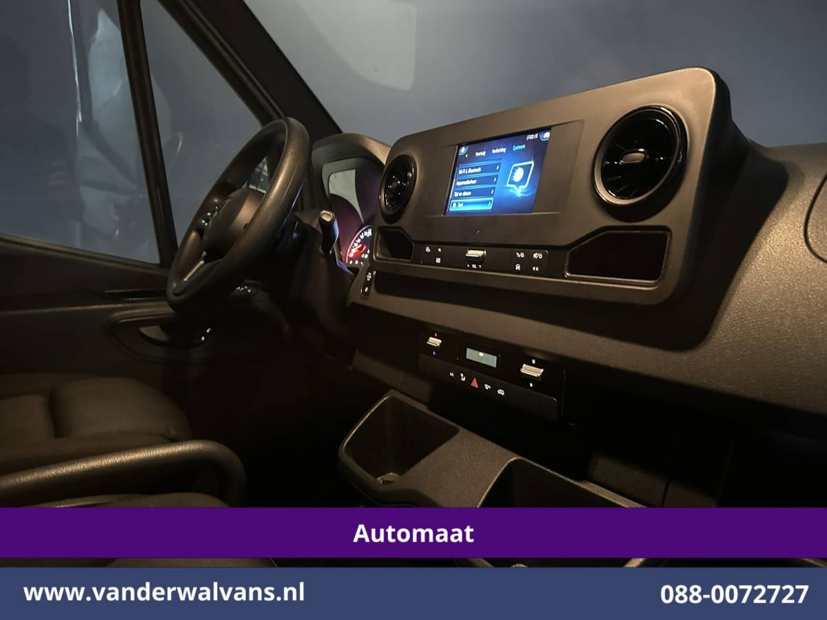 Mercedes-Benz Sprinter Mercedes-Benz Sprinter 316 CDI 164pk Automaat Bakwagen Laadklep Euro6 Airco | Apple Carplay | Cruisecontrol Android Auto, Bijrijdersbank