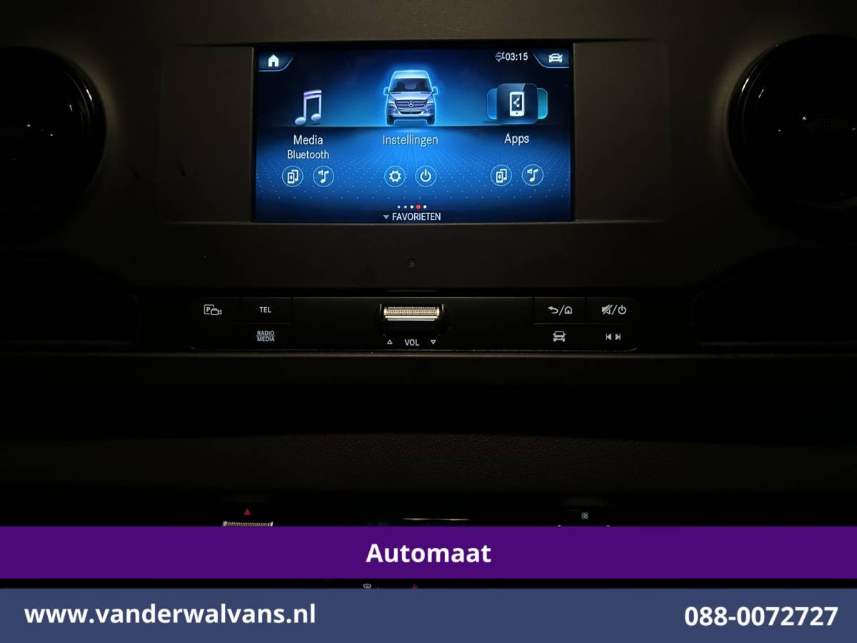 Mercedes-Benz Sprinter Mercedes-Benz Sprinter 316 CDI 164pk Automaat Bakwagen Laadklep Euro6 Airco | Apple Carplay | Cruisecontrol Android Auto, Bijrijdersbank