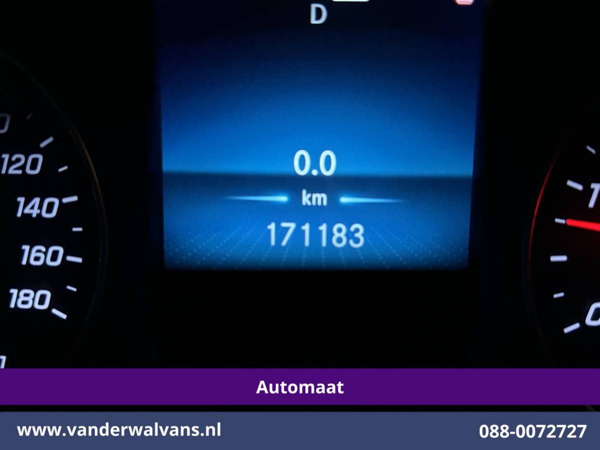 Mercedes-Benz Sprinter Mercedes-Benz Sprinter 316 CDI 164pk Automaat Bakwagen Laadklep Euro6 Airco | Apple Carplay | Cruisecontrol Android Auto, Bijrijdersbank
