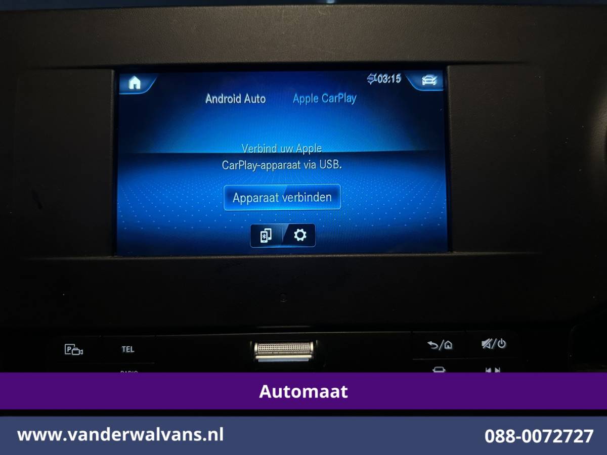 Mercedes-Benz Sprinter Mercedes-Benz Sprinter 316 CDI 164pk Automaat Bakwagen Laadklep Euro6 Airco | Apple Carplay | Cruisecontrol Android Auto, Bijrijdersbank