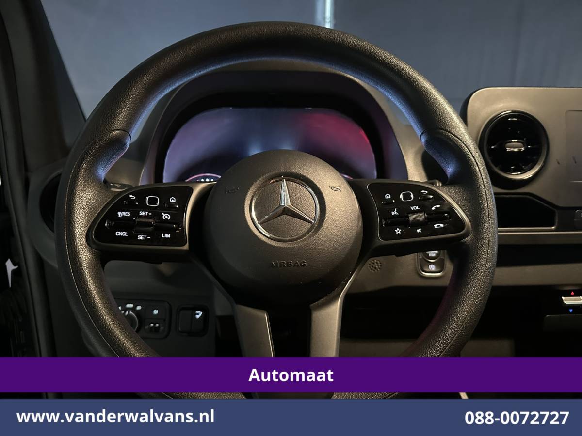 Mercedes-Benz Sprinter Mercedes-Benz Sprinter 316 CDI 164pk Automaat Bakwagen Laadklep Euro6 Airco | Apple Carplay | Cruisecontrol Android Auto, Bijrijdersbank
