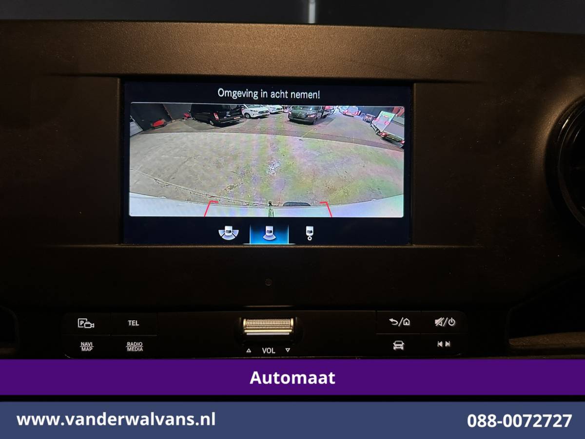 Mercedes-Benz Sprinter Mercedes-Benz Sprinter 317 CDI 170pk 9G-Tronic Automaat 3500kg Trekhaak L3H2 Euro6 Airco | Camera | Navigatie | Apple Carplay Android Auto, Bijrijdersbank