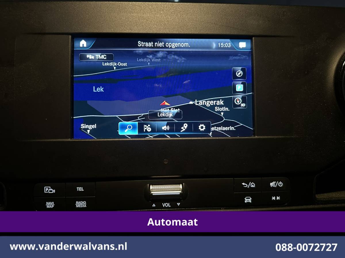 Mercedes-Benz Sprinter Mercedes-Benz Sprinter 317 CDI 170pk 9G-Tronic Automaat 3500kg Trekhaak L3H2 Euro6 Airco | Camera | Navigatie | Apple Carplay Android Auto, Bijrijdersbank