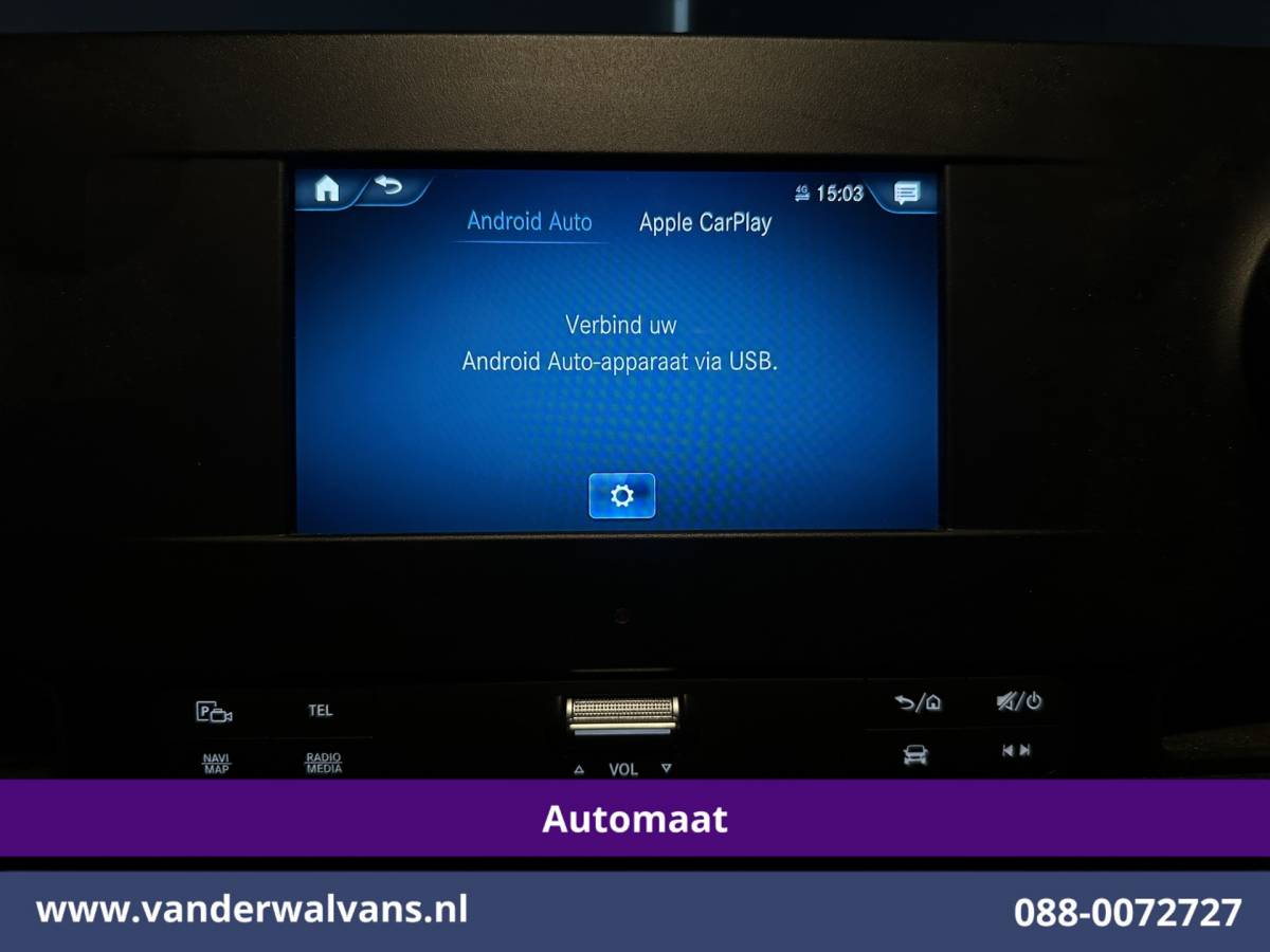 Mercedes-Benz Sprinter Mercedes-Benz Sprinter 317 CDI 170pk 9G-Tronic Automaat 3500kg Trekhaak L3H2 Euro6 Airco | Camera | Navigatie | Apple Carplay Android Auto, Bijrijdersbank