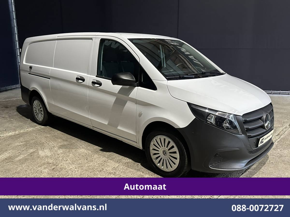 Mercedes-Benz Vito Mercedes-Benz Vito 116 CDI 164pk 9G-Tronic Automaat L3H1 2025 Model Euro6 Airco | Camera | XL Navigatie | Adaptieve Cruisecontrol Stoelverwarming, Bijrijdersbank