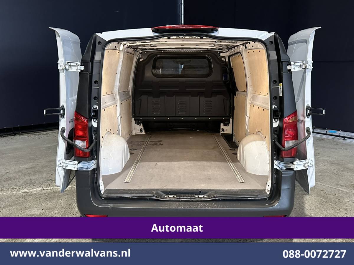 Mercedes-Benz Vito Mercedes-Benz Vito 116 CDI 164pk 9G-Tronic Automaat L3H1 2025 Model Euro6 Airco | Camera | XL Navigatie | Adaptieve Cruisecontrol Stoelverwarming, Bijrijdersbank