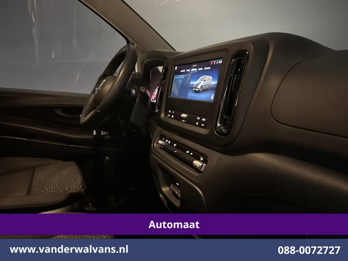 Mercedes-Benz Vito Mercedes-Benz Vito 116 CDI 164pk 9G-Tronic Automaat L3H1 2025 Model Euro6 Airco | Camera | XL Navigatie | Adaptieve Cruisecontrol Stoelverwarming, Bijrijdersbank