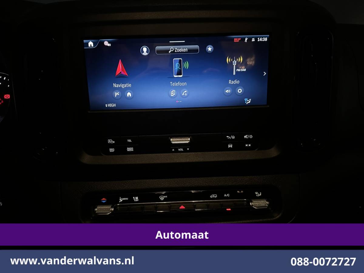 Mercedes-Benz Vito Mercedes-Benz Vito 116 CDI 164pk 9G-Tronic Automaat L3H1 2025 Model Euro6 Airco | Camera | XL Navigatie | Adaptieve Cruisecontrol Stoelverwarming, Bijrijdersbank