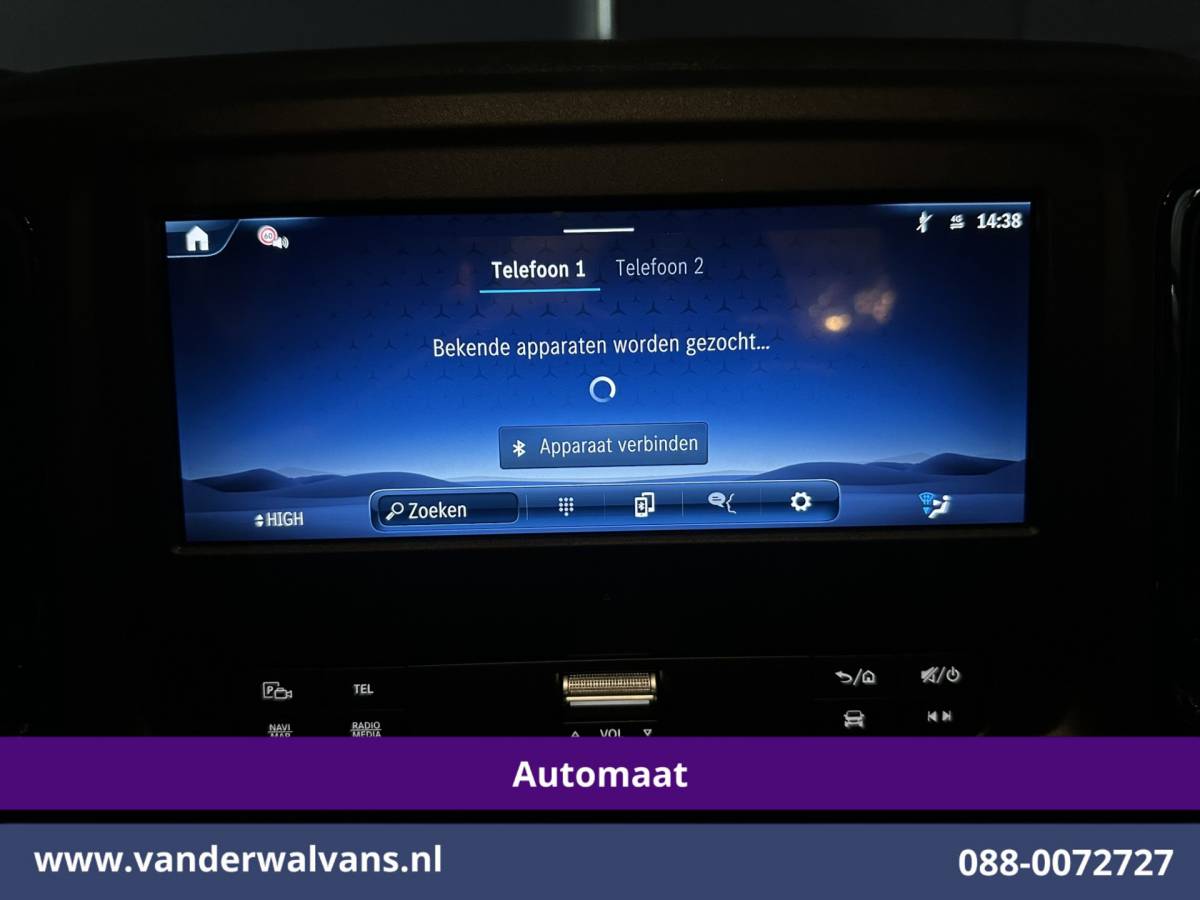 Mercedes-Benz Vito Mercedes-Benz Vito 116 CDI 164pk 9G-Tronic Automaat L3H1 2025 Model Euro6 Airco | Camera | XL Navigatie | Adaptieve Cruisecontrol Stoelverwarming, Bijrijdersbank