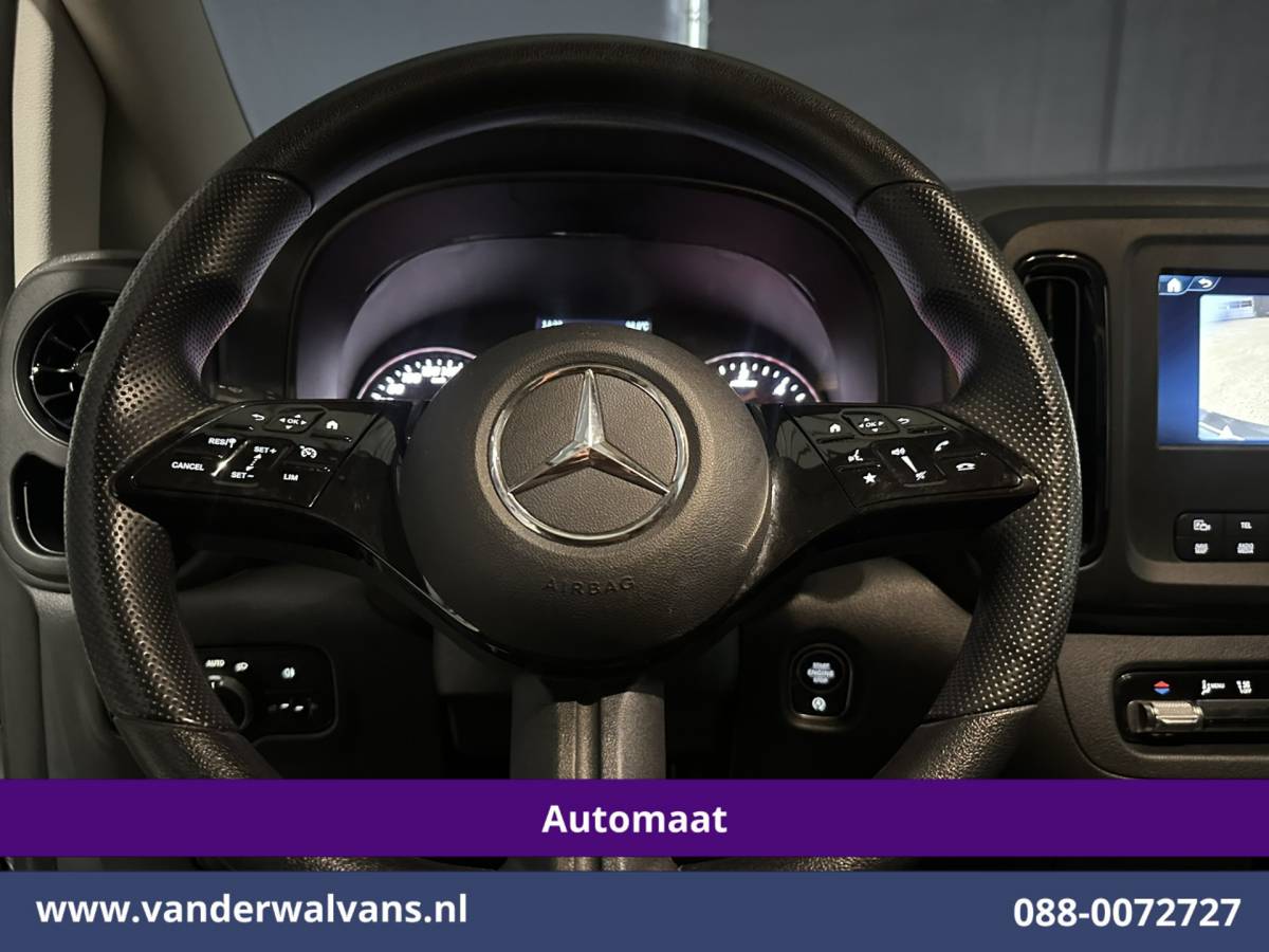 Mercedes-Benz Vito Mercedes-Benz Vito 116 CDI 164pk 9G-Tronic Automaat L3H1 2025 Model Euro6 Airco | Camera | XL Navigatie | Adaptieve Cruisecontrol Stoelverwarming, Bijrijdersbank