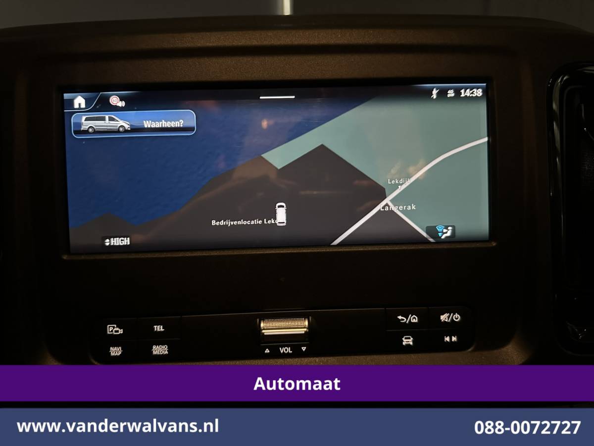 Mercedes-Benz Vito Mercedes-Benz Vito 116 CDI 164pk 9G-Tronic Automaat L3H1 2025 Model Euro6 Airco | Camera | XL Navigatie | Adaptieve Cruisecontrol Stoelverwarming, Bijrijdersbank