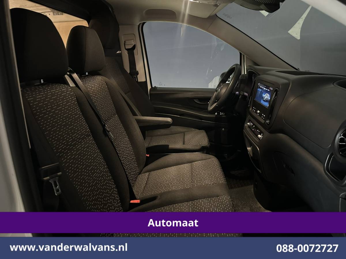Mercedes-Benz Vito Mercedes-Benz Vito 116 CDI 164pk 9G-Tronic Automaat L3H1 2025 Model Euro6 Airco | Camera | XL Navigatie | Adaptieve Cruisecontrol Stoelverwarming, Bijrijdersbank
