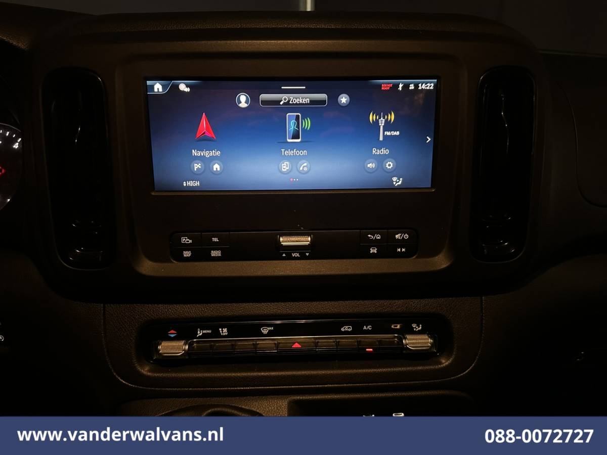 Mercedes-Benz Vito Mercedes-Benz Vito 116 CDI 164pk L2H1 2025 Model Euro6 Airco | Camera | XXL MBUX | Navigatie | Adaptieve Cruisecontrol | Stoelverwarming Parkeersensoren, Bijrijdersbank