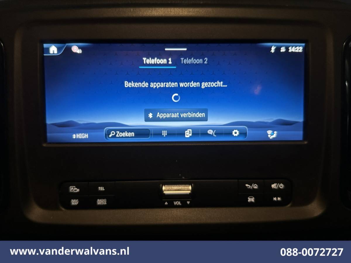 Mercedes-Benz Vito Mercedes-Benz Vito 116 CDI 164pk L2H1 2025 Model Euro6 Airco | Camera | XXL MBUX | Navigatie | Adaptieve Cruisecontrol | Stoelverwarming Parkeersensoren, Bijrijdersbank