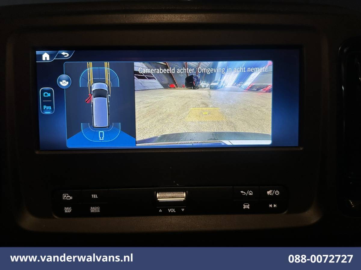 Mercedes-Benz Vito Mercedes-Benz Vito 116 CDI 164pk L2H1 2025 Model Euro6 Airco | Camera | XXL MBUX | Navigatie | Adaptieve Cruisecontrol | Stoelverwarming Parkeersensoren, Bijrijdersbank