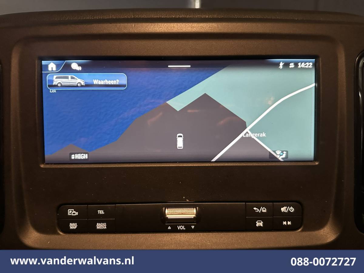 Mercedes-Benz Vito Mercedes-Benz Vito 116 CDI 164pk L2H1 2025 Model Euro6 Airco | Camera | XXL MBUX | Navigatie | Adaptieve Cruisecontrol | Stoelverwarming Parkeersensoren, Bijrijdersbank