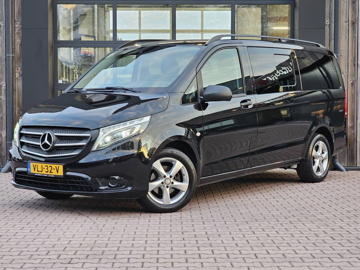 Mercedes-Benz Vito Mercedes-Benz Vito 116 CDI Lang DC Comfort Automaat | LED | Standkachel | Camera | Stoelverwarming | Leder | Trekhaak | Keyless | Blind Spot | Lane assist |