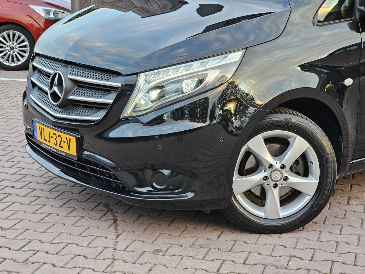 Mercedes-Benz Vito Mercedes-Benz Vito 116 CDI Lang DC Comfort Automaat | LED | Standkachel | Camera | Stoelverwarming | Leder | Trekhaak | Keyless | Blind Spot | Lane assist |