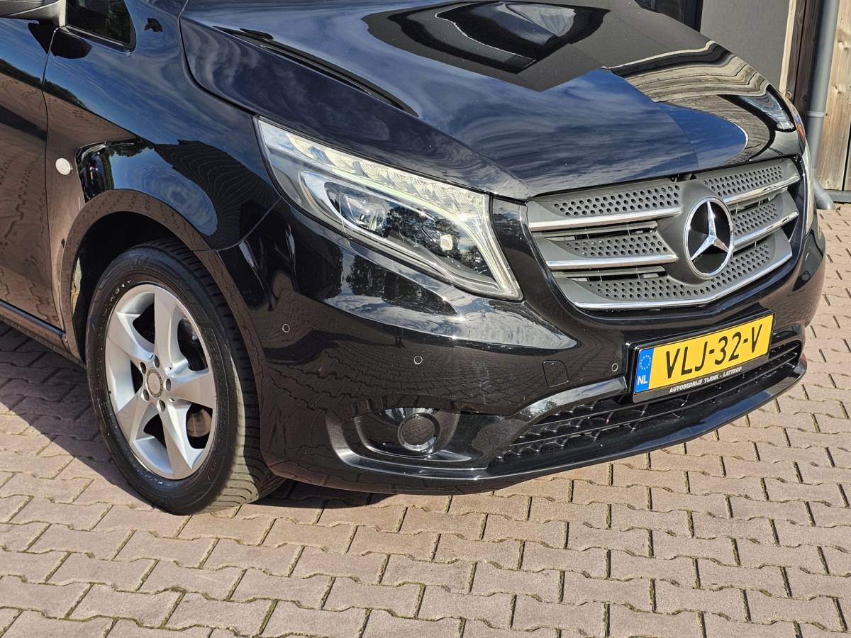 Mercedes-Benz Vito Mercedes-Benz Vito 116 CDI Lang DC Comfort Automaat | LED | Standkachel | Camera | Stoelverwarming | Leder | Trekhaak | Keyless | Blind Spot | Lane assist |