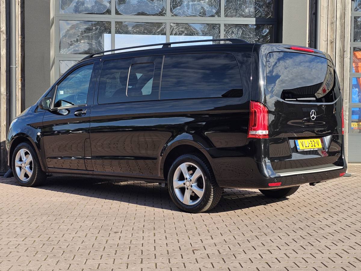 Mercedes-Benz Vito Mercedes-Benz Vito 116 CDI Lang DC Comfort Automaat | LED | Standkachel | Camera | Stoelverwarming | Leder | Trekhaak | Keyless | Blind Spot | Lane assist |