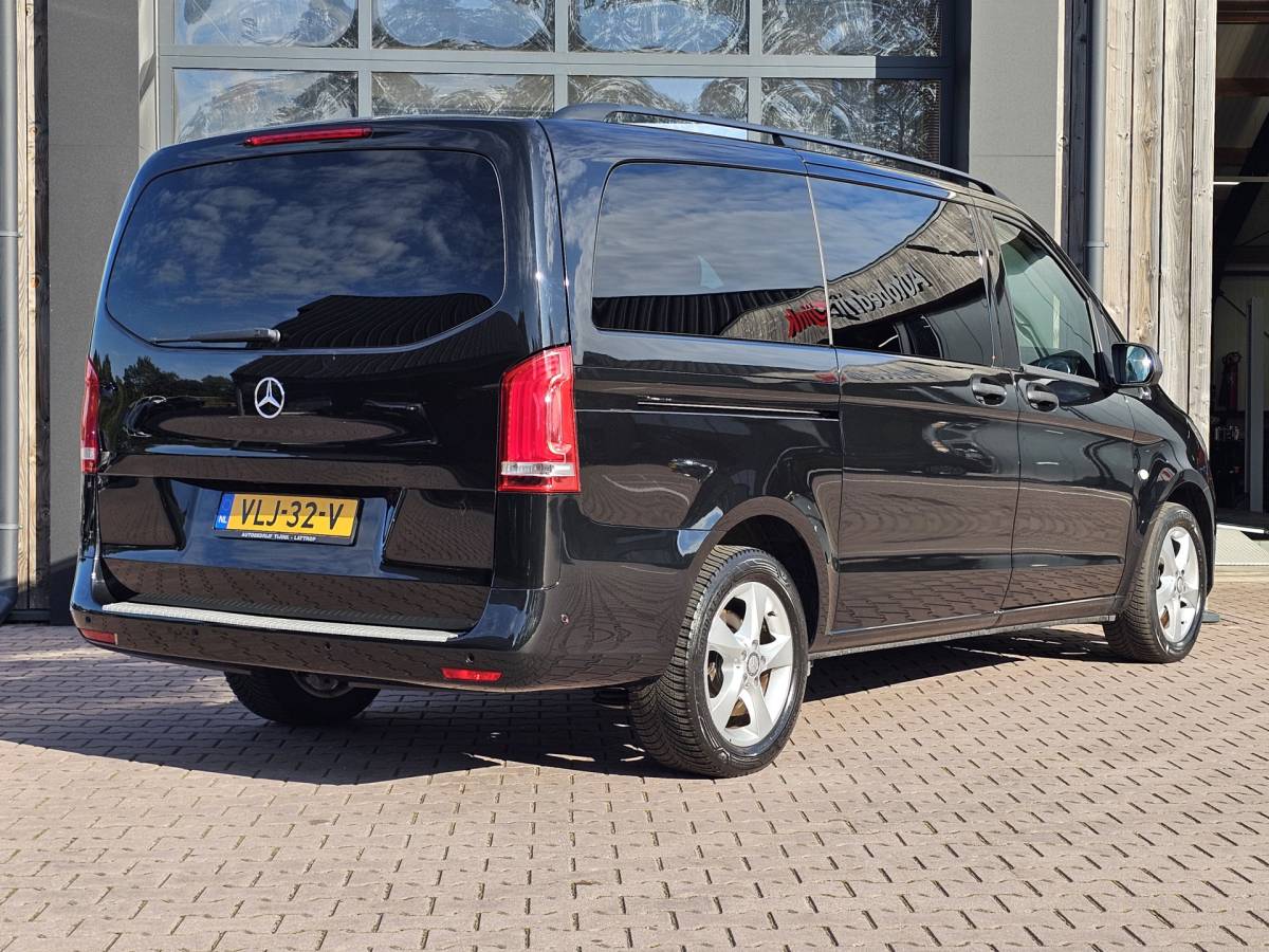 Mercedes-Benz Vito Mercedes-Benz Vito 116 CDI Lang DC Comfort Automaat | LED | Standkachel | Camera | Stoelverwarming | Leder | Trekhaak | Keyless | Blind Spot | Lane assist |