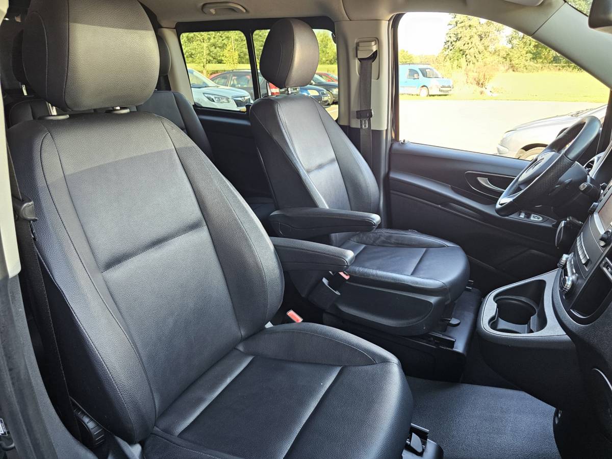 Mercedes-Benz Vito Mercedes-Benz Vito 116 CDI Lang DC Comfort Automaat | LED | Standkachel | Camera | Stoelverwarming | Leder | Trekhaak | Keyless | Blind Spot | Lane assist |
