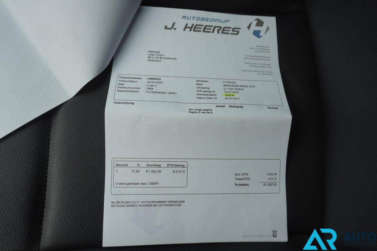 Mercedes-Benz Vito Mercedes Vito 114 * MARGE * Dubbele cabine * Automaat * LED