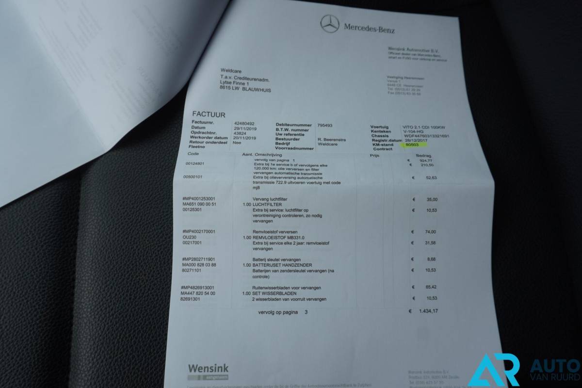 Mercedes-Benz Vito Mercedes Vito 114 * MARGE * Dubbele cabine * Automaat * LED